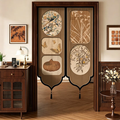 Ownkoti Vintage Oriental Room Divider Door Curtain - One-piece - 39"W x 59"L - image 6