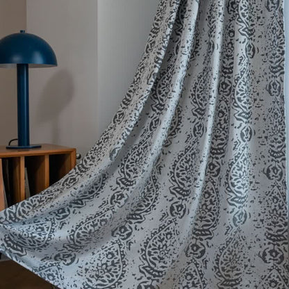 Ownkoti Vintage Style Water Drop Pattern Curtain - image 7