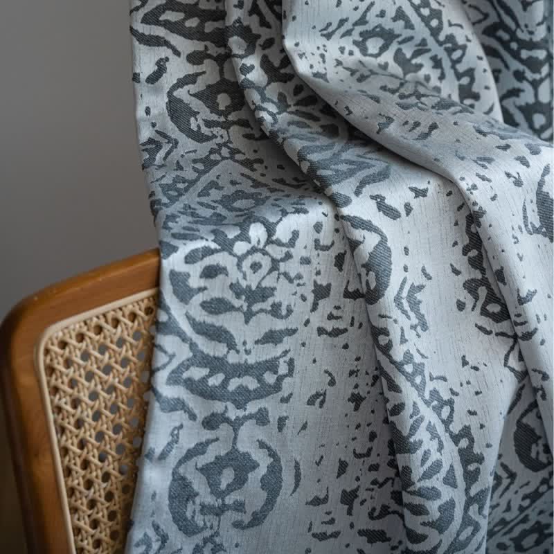 Ownkoti Vintage Style Water Drop Pattern Curtain - image 8