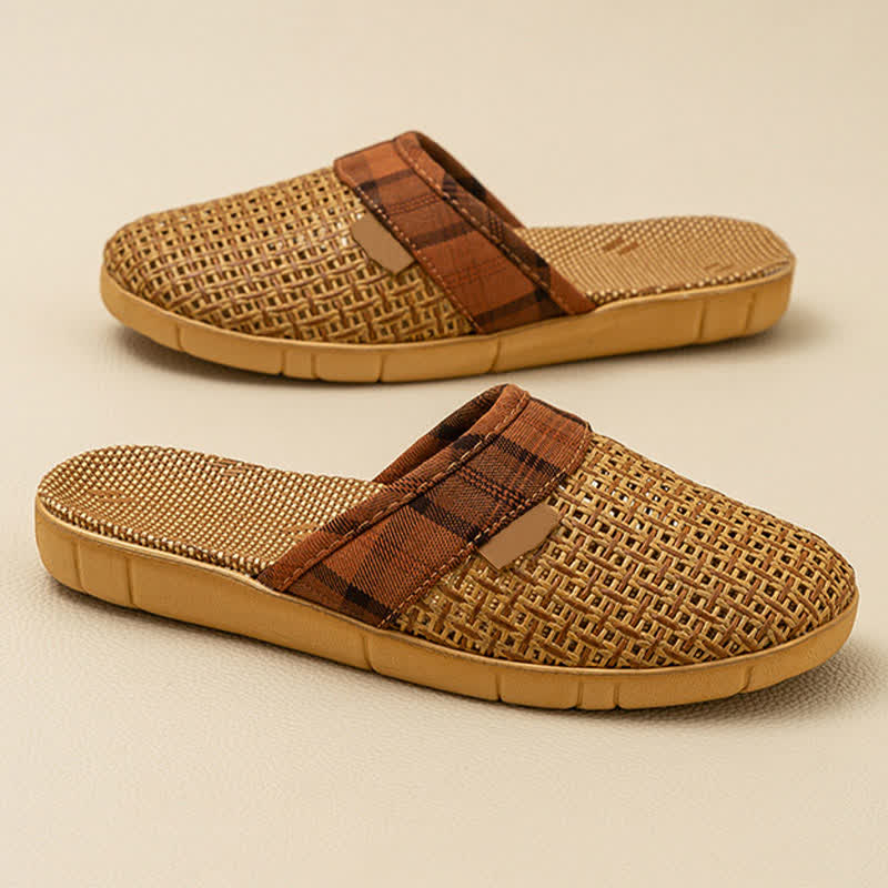 Ownkoti Rattan Odor-Resistant Indoor Slippers  - image 4