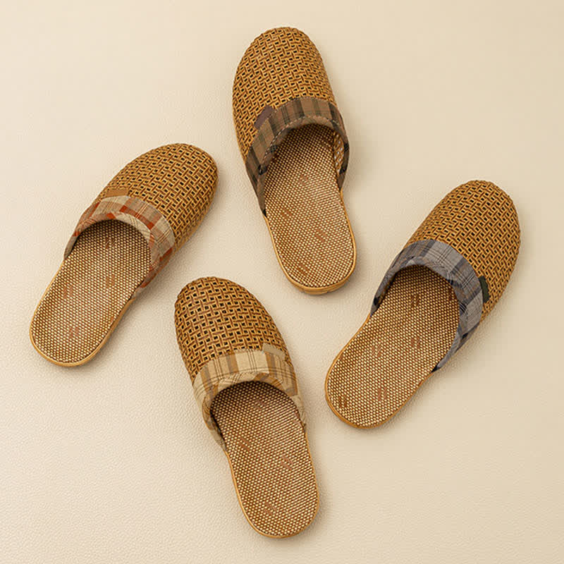 Ownkoti Rattan Odor-Resistant Indoor Slippers  - image 0