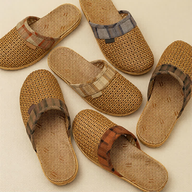 Ownkoti Rattan Odor-Resistant Indoor Slippers  - image 2