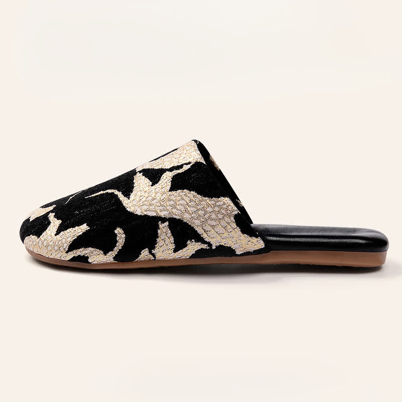 Ownkoti Jacquard Animal Closed-ToeIndoor Slippers  - image 6