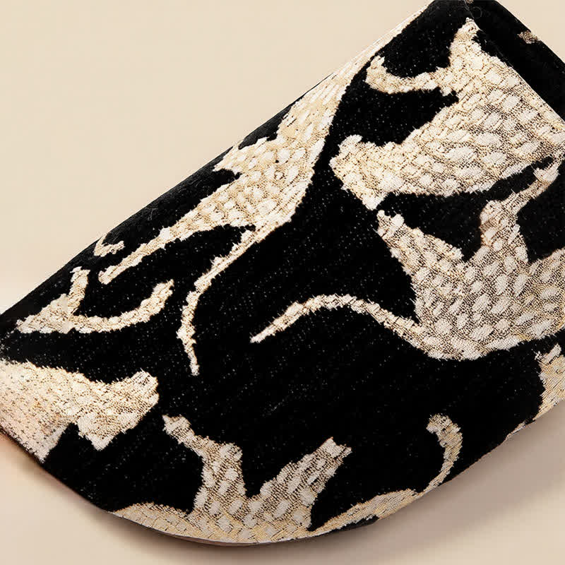 Ownkoti Jacquard Animal Closed-ToeIndoor Slippers  - image 3
