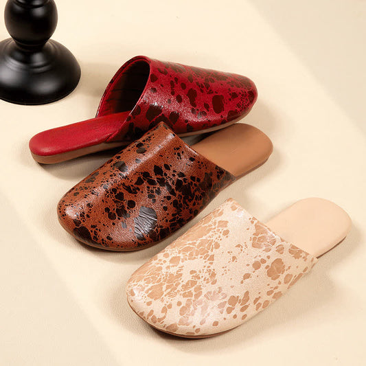 Ownkoti Vintage Marble Pattern Indoor Slippers - image 0