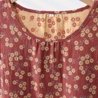 Ownkoti Country Daisy Pure Cotton Sleeveless Nightgown - image 17