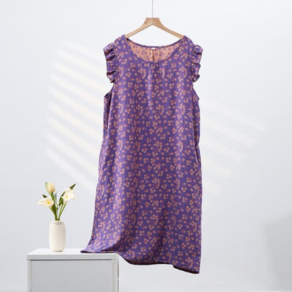 Ownkoti Country Daisy Pure Cotton Sleeveless Nightgown - image 2