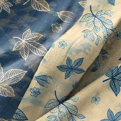 Ownkoti Unisex Maple Leaf Cotton Kimono Robe - image 5