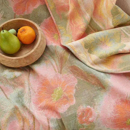 Ownkoti Watercolor Poppy Cotton Gauze Blanket - image 4