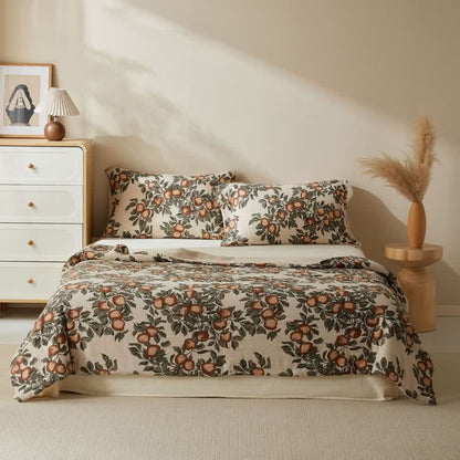 Ownkoti Harvest Fruit Cotton Double Gauze Quilt - image 1