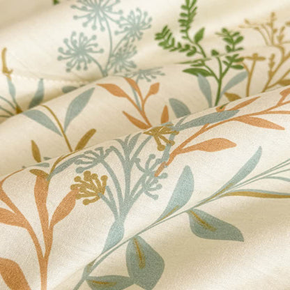 Ownkoti Botanical Leaf Print Pure Cotton Quilt - image 6