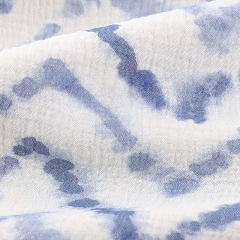 Ownkoti Tie-Dye Chevron Cami & Shorts Pajama Set - image 9