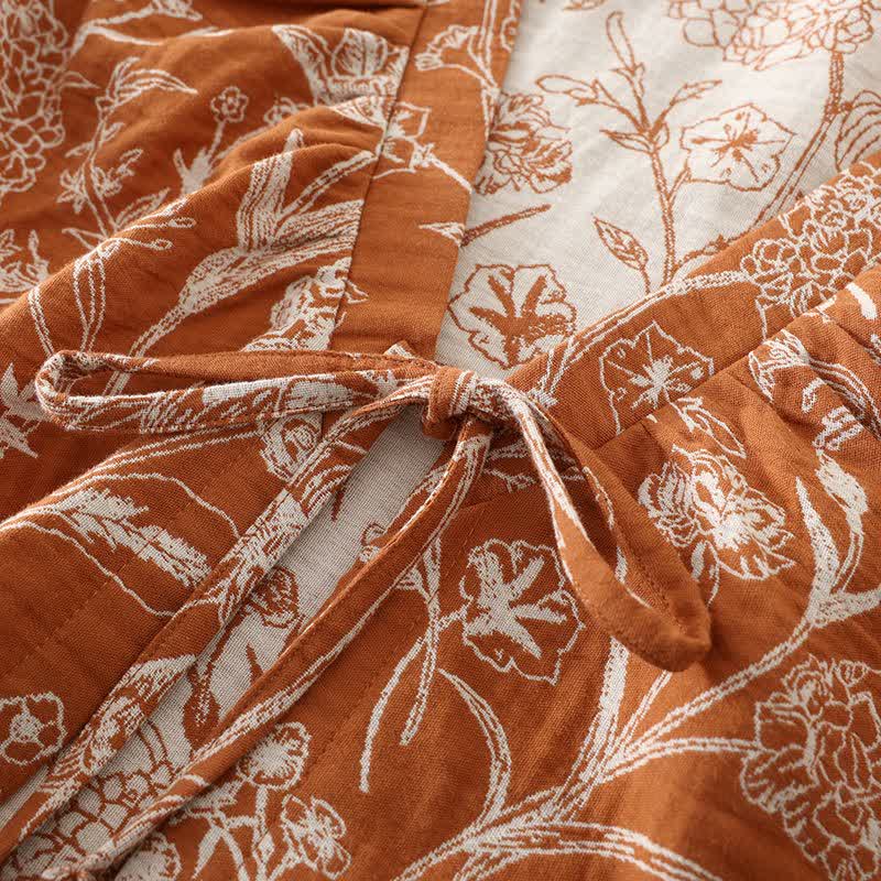 Ownkoti Floral Pure Cotton 3-Piece Pajama Set - image 5
