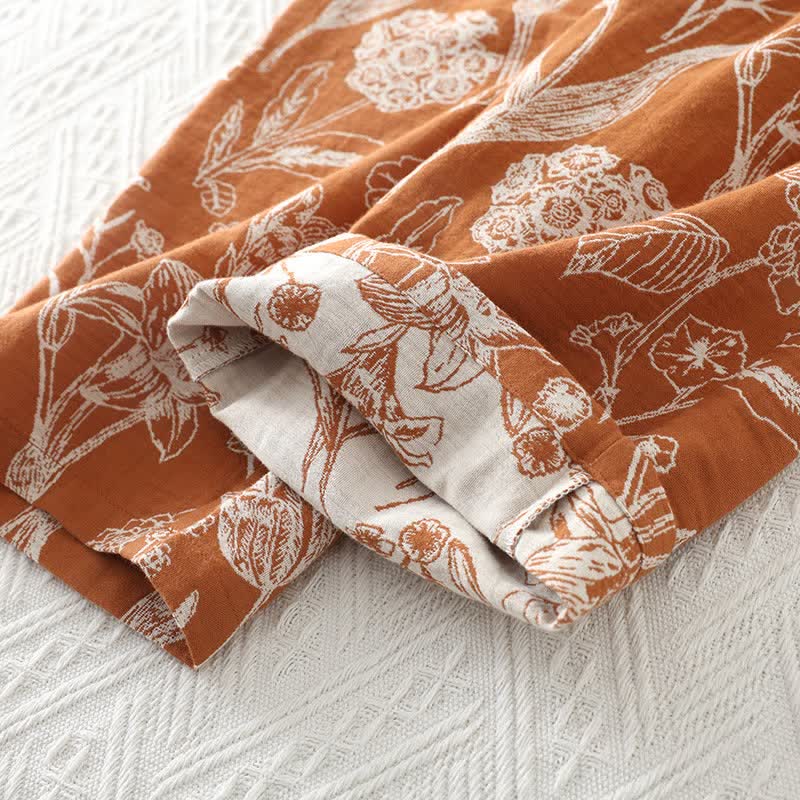 Ownkoti Floral Pure Cotton 3-Piece Pajama Set - image 9