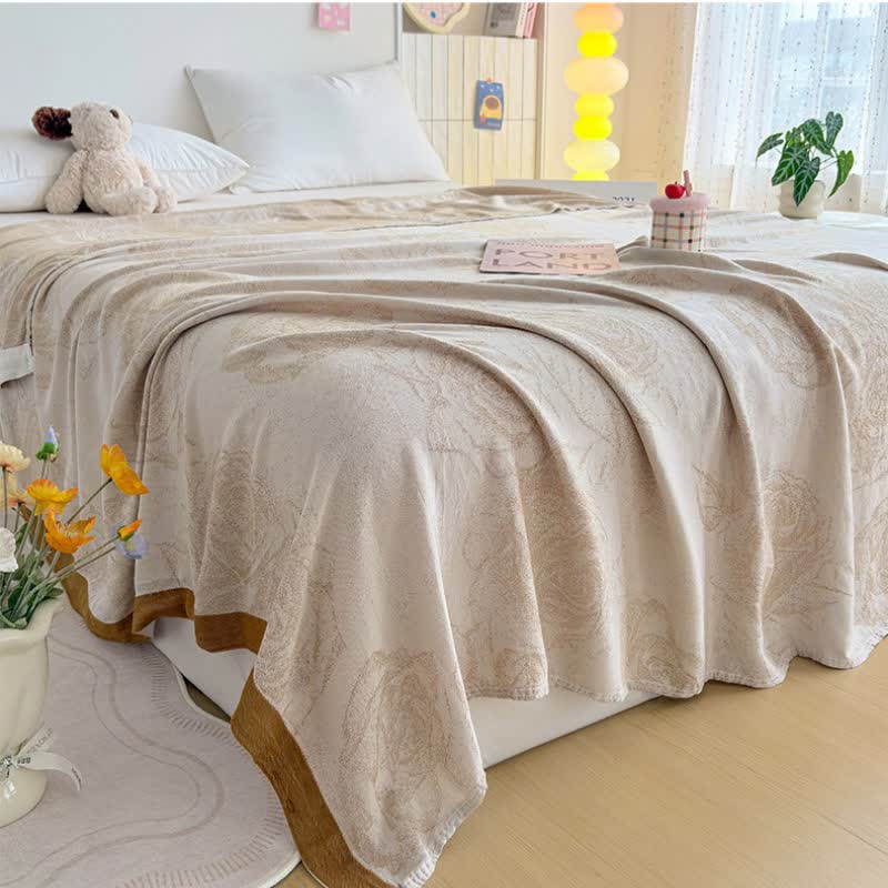Ownkoti Romantic Rose Bamboo Fiber Summer Blanket - image 2