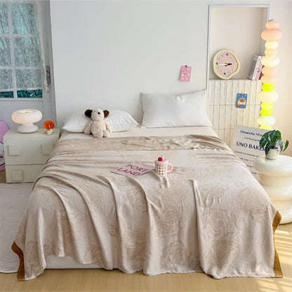 Ownkoti Romantic Rose Bamboo Fiber Summer Blanket - image 1