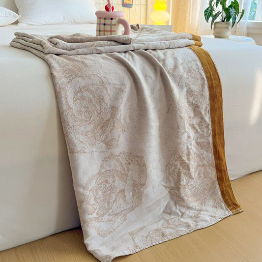 Ownkoti Romantic Rose Bamboo Fiber Summer Blanket - image 0
