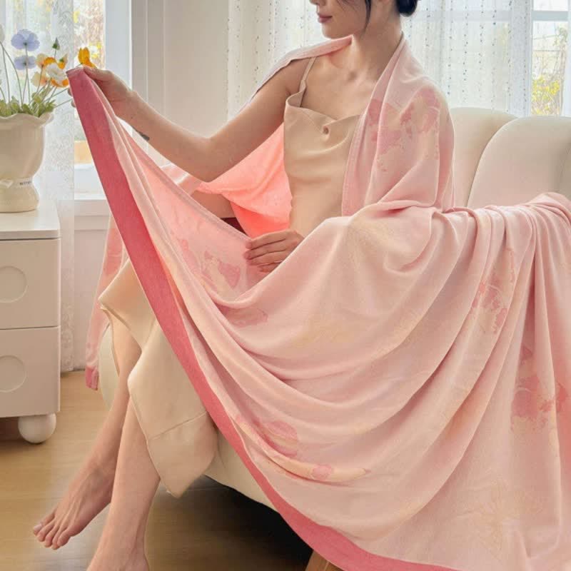 Ownkoti Artistic Butterfly Bamboo Fiber Summer Blanket - image 7
