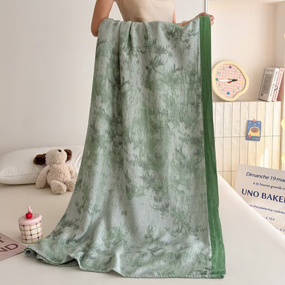 Ownkoti Artistic Botanical Bamboo Fiber Summer Blanket - image 11