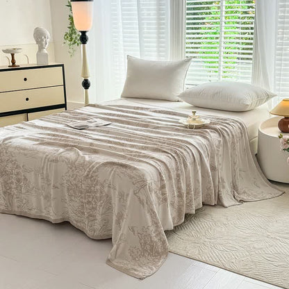 Ownkoti Tree Landscape Bamboo Fiber Blanket - image 8