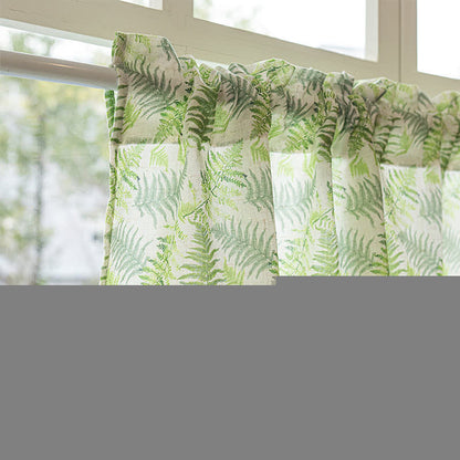 Ownkoti Scandinavian Style Fern Kitchen Curtain - image 4