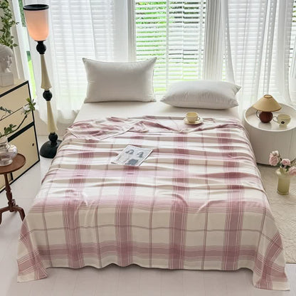 Ownkoti Classic Plaid Bamboo Fiber Blanket - image 1