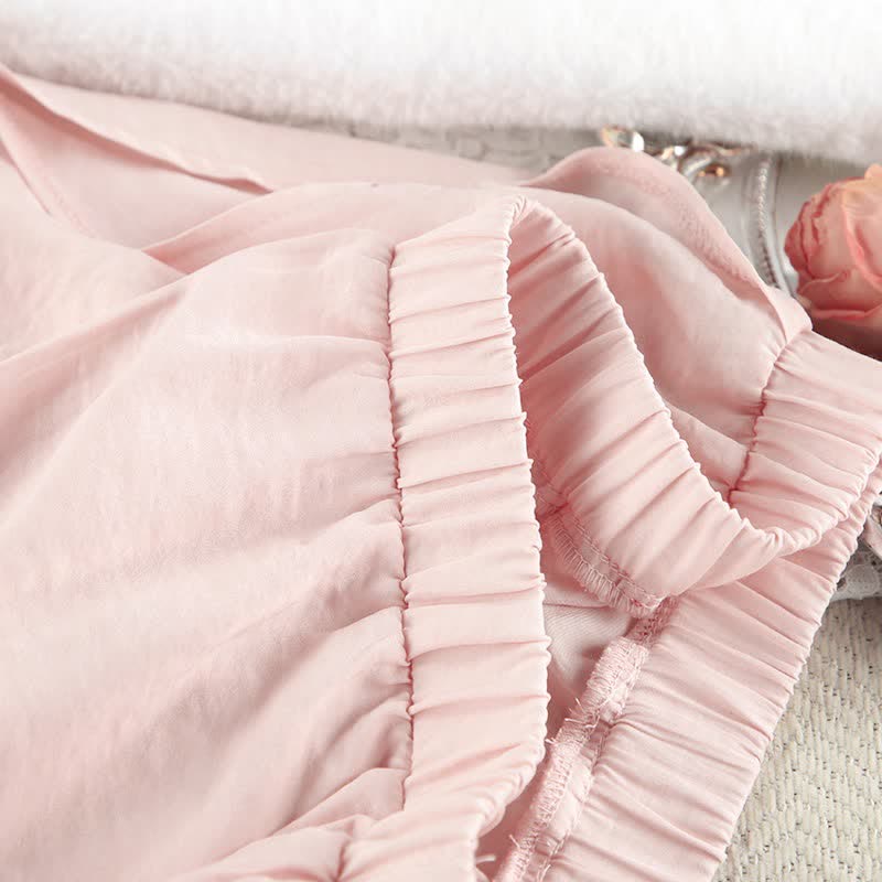 Ownkoti Solid Blush Kimono Robe Set - image 8
