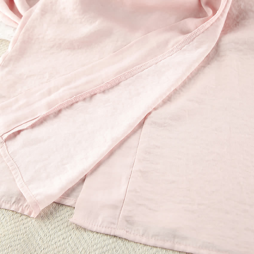 Ownkoti Solid Blush Kimono Robe Set - image 10