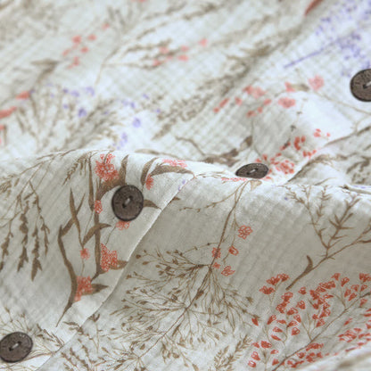 Ownkoti Muted Floral Cotton Gauze Pajama Set - image 8