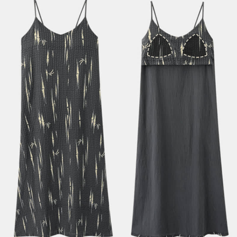 Ownkoti Bamboo Inspired Pure Cotton Camisole Nightgown - image 6