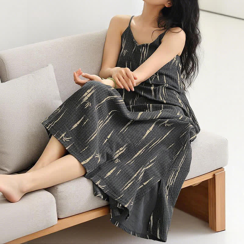 Ownkoti Bamboo Inspired Pure Cotton Camisole Nightgown - image 3