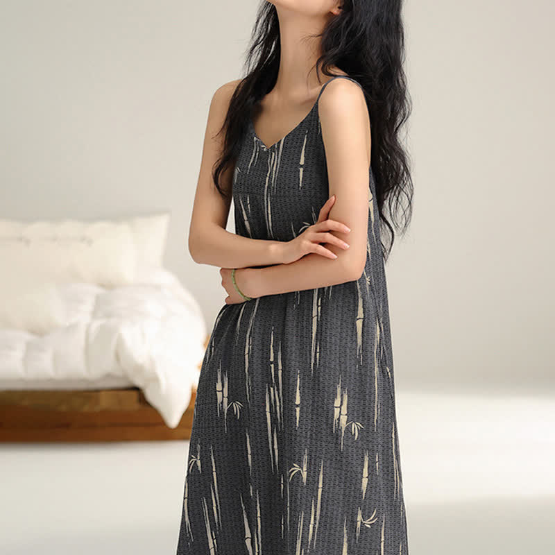 Ownkoti Bamboo Inspired Pure Cotton Camisole Nightgown - image 5