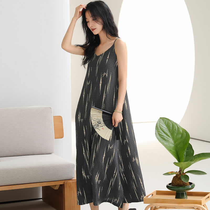 Ownkoti Bamboo Inspired Pure Cotton Camisole Nightgown - image 2