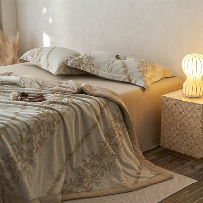 Ownkoti Cotton Gauze Jacquard Ornate Traditional Bedding - image 16