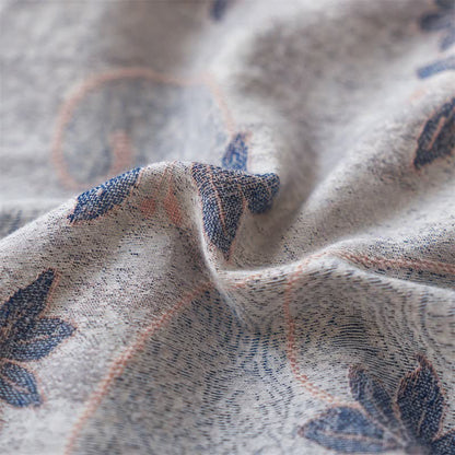 Ownkoti Cotton Gauze Jacquard Elegant Leaf Bedding - image 32