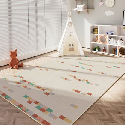 Ownkoti Pastel Geometric Kids Area Rug - image 3