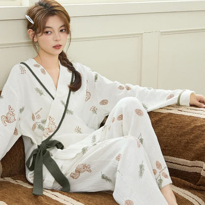 Ownkoti Woodland Squirrel & Acorn Loungewear Set - image 2