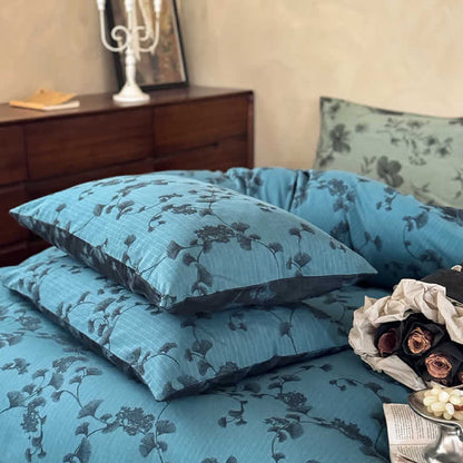 Ownkoti Vintage Ginkgo Leaf Pure Cotton Bedding(4PCS) - image 4