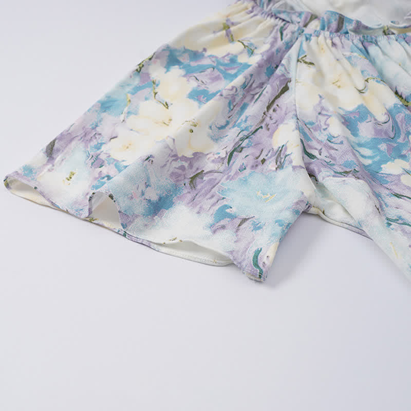 Ownkoti Watercolor Floral Cotton Pajama Set - image 9