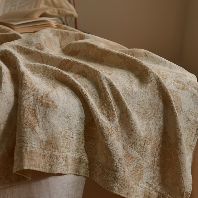 Ownkoti Artistic Vintage Rose Cotton Gauze Quilt - image 5
