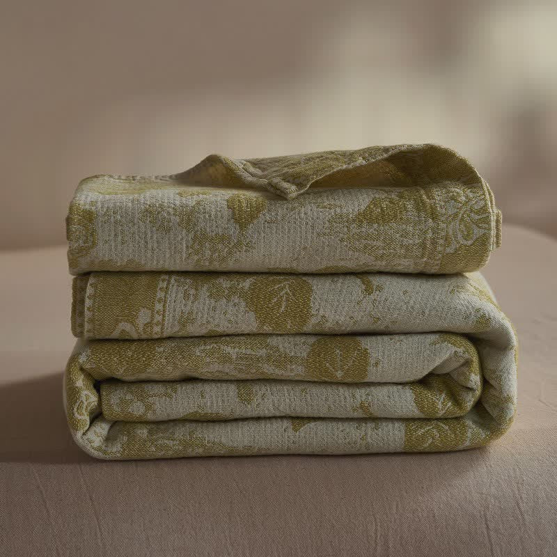 Ownkoti Artistic Vintage Rose Cotton Gauze Quilt - image 9
