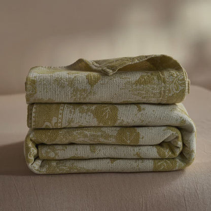 Ownkoti Artistic Vintage Rose Cotton Gauze Quilt - image 9