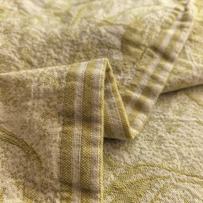 Ownkoti Artistic Vintage Leaf Cotton Gauze Quilt - image 6