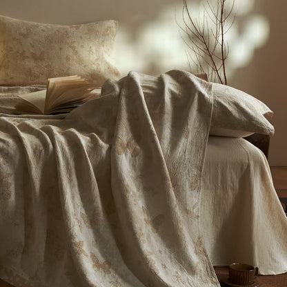 Ownkoti Artistic Vintage Butterfly Cotton Gauze Quilt - image 4