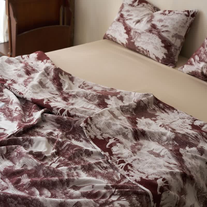 Ownkoti Country Toile Pure Cotton Sheet Bedspread - image 7
