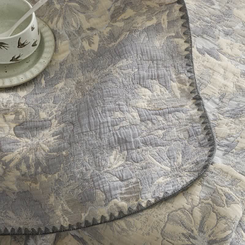 Ownkoti Vintage Floral Three-Layer Cotton Gauze Quilt - image 11