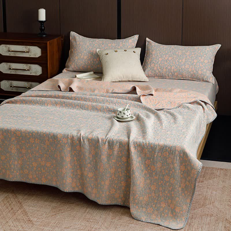 Ownkoti Ditsy Floral Three-Layer Cotton Gauze Quilt - image 1