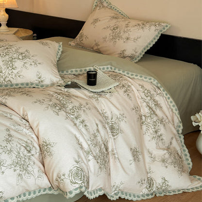 Ownkoti Romantic Garden Cotton Duvet Cover Set - image 5