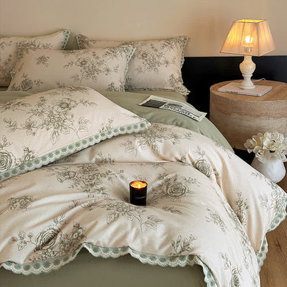 Ownkoti Romantic Garden Cotton Duvet Cover Set - image 2