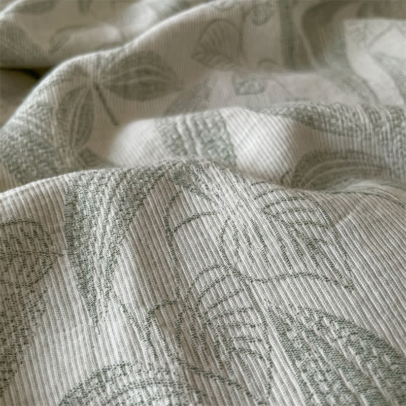 Ownkoti Botanical Cotton Triple Gauze Bedding Set(4PCS) - image 7